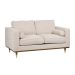 Sofá 2 Plazas Tapizado en Poliéster 172 cm Color Beige 614710