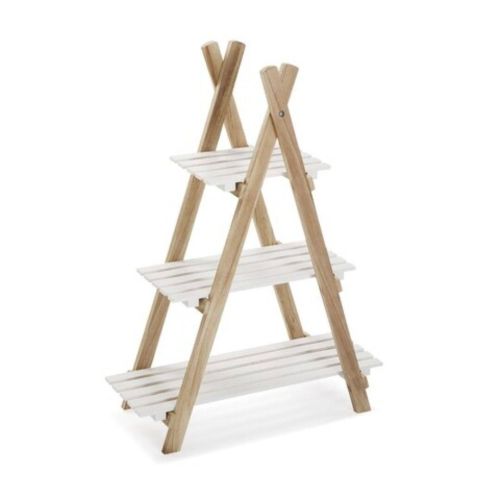 Mueble de Baño con 3 Baldas de Madera DUNE 22010018