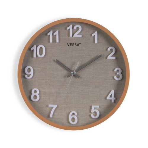 Reloj Redondo de Pared 30 cm VESTA Madera 19520173