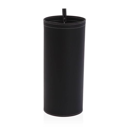 Paraguero Estructura de Polipiel Color Negro 48 cm 20200754
