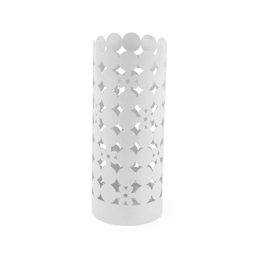 Paragüero Estructura de Metal Blanco con Diseño Circular 21470026