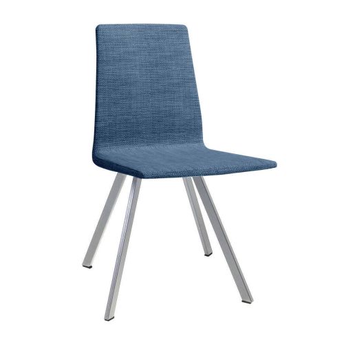 Silla de Cocina Metálica EBRO/AL Tapizada en Tela