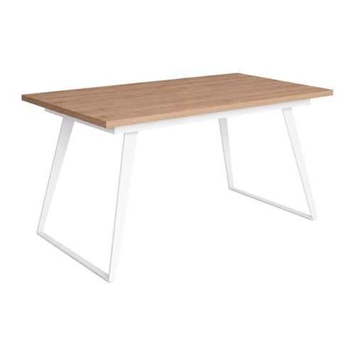 Mesa de Comedor NIM Extensible con Patas Metálicas