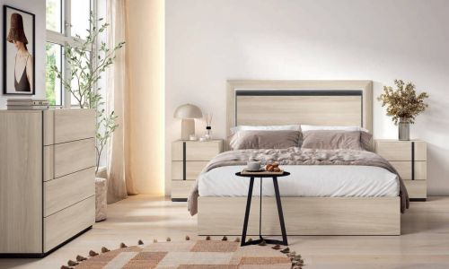 Dormitorio de Matrimonio LEVOS California con Detalles Bocamina Single&co