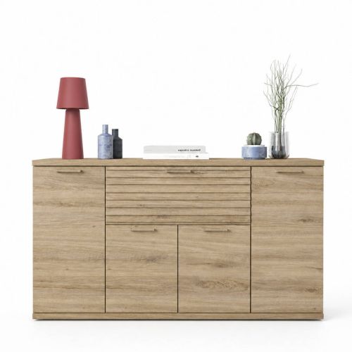 Aparador KRONOS.5 4 Puertas y Cajón en Acabado Madera K49