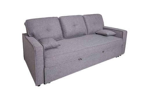 Sofá Cama 3 Plazas DAX de Apertura Extensible color Gris