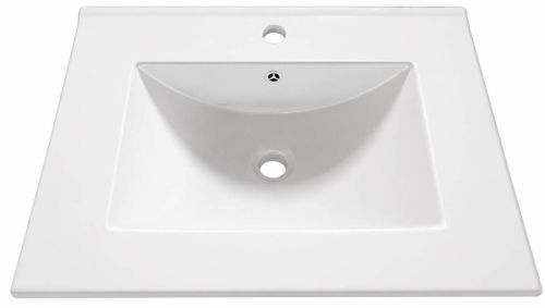 Lavabo de Cerámica FAMILY TECH de 80 cm Blanco