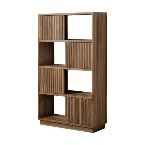 Estantería Alta de 4 Baldas BELLAMONTE de Teca Reciclada 614749
