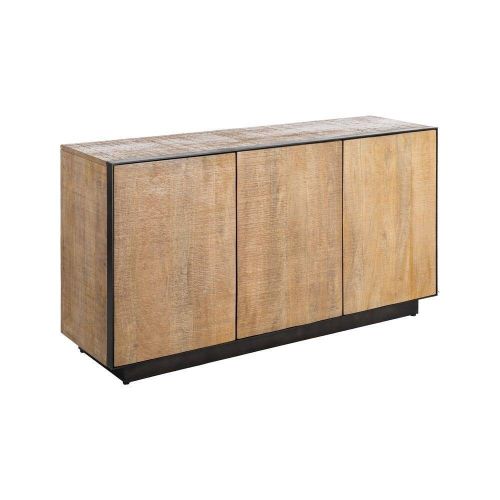 Aparador de Salón Natural Madera de Mango y Hierro 150 cm 615821
