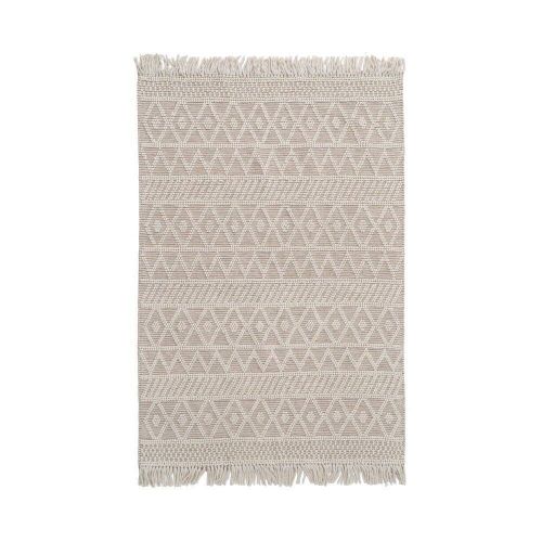 Alfombra de Lana Color Crema 160x230 cm 612740