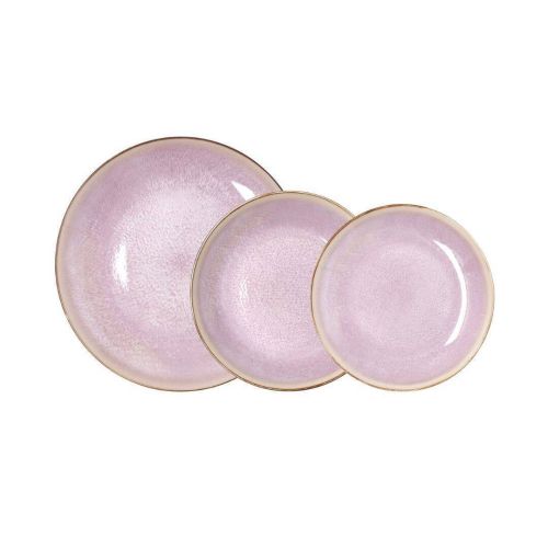 Vajilla de Porcelana LANAI BIDASOA 12 Piezas Redonda para 4 Personas 5428675