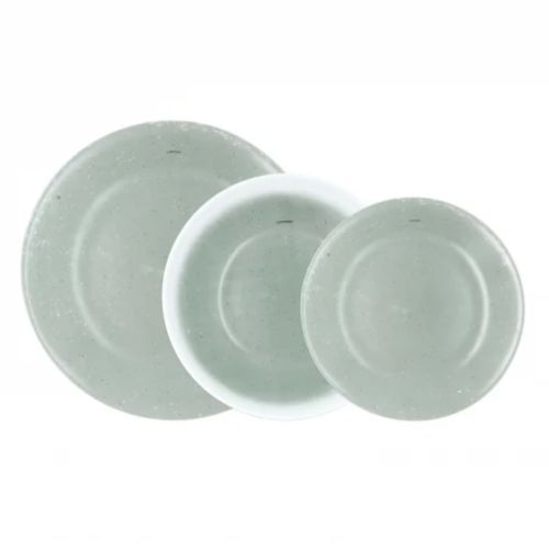 Vajilla de Vidrio Opal SENDA VERT LUMINARC 18 Piezas 5429555