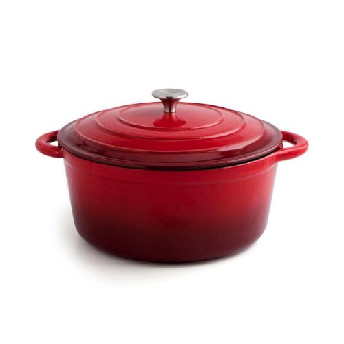 Cocotte de Hierro Fundido BIDASOA 24 cm Esmaltada 3,7L 7664008