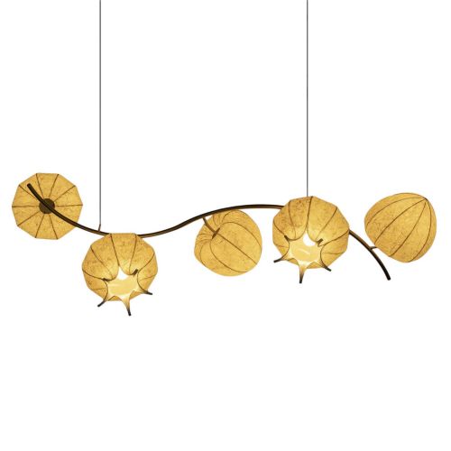 Lámpara de Techo de Papel y Acero LA-224116