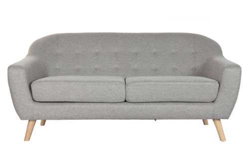 Sofá 3 Plazas en Poliéster con Estructura de Madera MB-221696