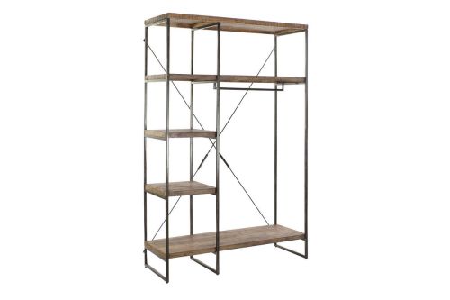 Perchero Vestidor Estructura de Madera de Mango Natural MB-190917