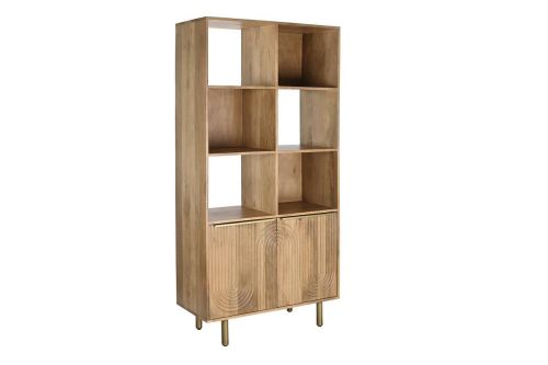 Estantería Estructura de Madera de Mango Natural MB-202092