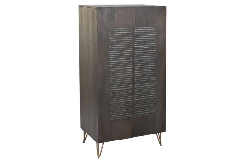 Armario Estructura de Madera de Mango 70 cm Marrón MB-202259