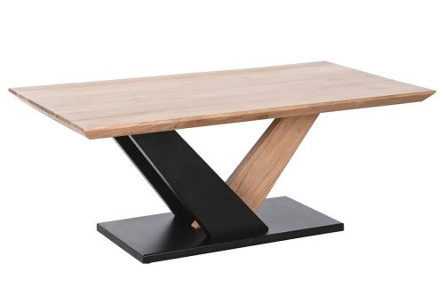 Mesa de Centro Estructura en Madera de Acacia y Metal MB-207410
