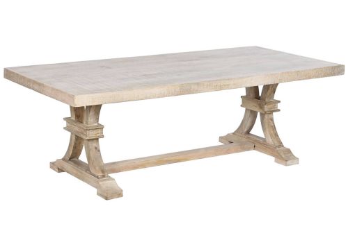 Mesa de Centro Estructura de Madera Maciza de Mango Decapé MB-208796