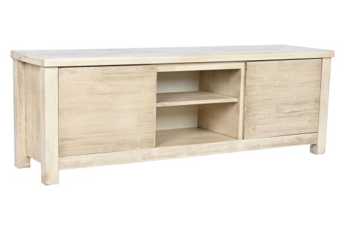Mueble de TV Estructura en Madera de Acacia Natural 160 cm MB-209026