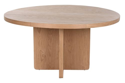 Mesa de Comedor Redonda de Madera de Roble MB-211514
