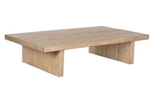 Mesa de Centro Estructura de Olmo Macizo Natural 170 cm MB-213717