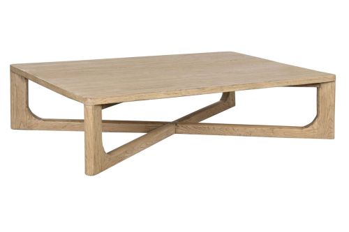 Mesa de Centro Cuadrada Estructura de Olmo Macizo Natural 170 cm MB-213720