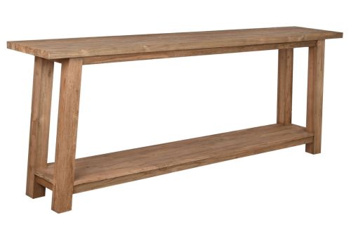 Consola Estructura en Teca Reciclada Natural MB-213865