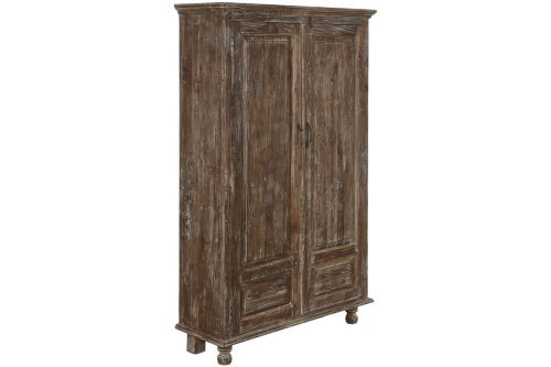 Armario Estructura de Madera de Teca Natural 2 Puertas MB-216504