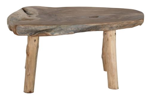 Mesa de Centro Estructura de Raíz de Teca Natural 120 cm MB-217917