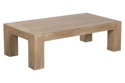 Mesa de Centro Estructura de Olmo Macizo 140 cm MB-219986