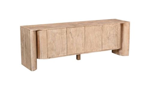 Mueble TV Estrctura de Madera de Mango Encalada MB-221945