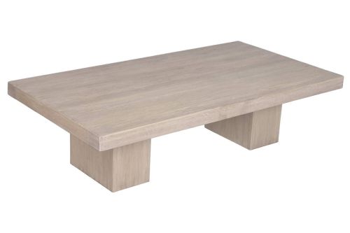 Mesa de Centro Estructura Madera de Olmo Macizo Natural 170 cm MB-226317
