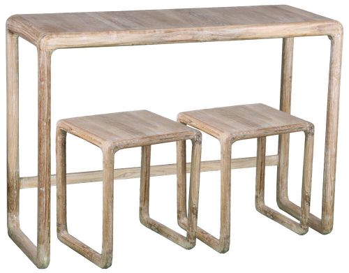 Recibidor Set 3 Estructura en Madera de Teca MB-227230