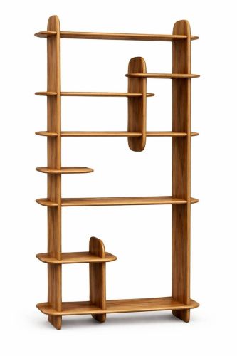 Estantería Estructura de Madera en Mango 90 cm MB-227853