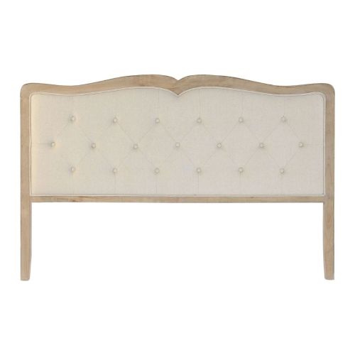 Cabecero Tapizado Capitoné en Lino Beige MB-208213