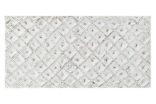 Cabecero Estructura con Relieve Decapé Blanco MB-182455