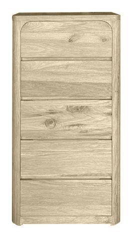 Sinfonier Estructura de Madera de Pino con 5 Cajones MB-227976