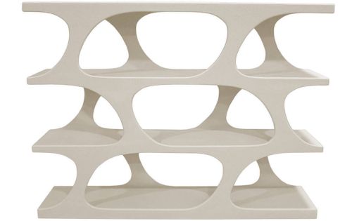 Aparador Estructura de MDF con Diseño Orgánico Color Crudo MB-227617