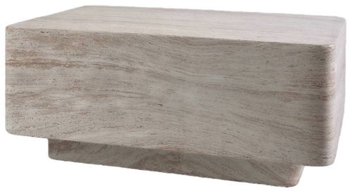 Mesa de Centro Estructura de Magnesia con Acabado Símil Mármol MB-227601