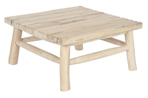 Mesa de Centro Estructura de Teca con Acabado Natural MB-208050
