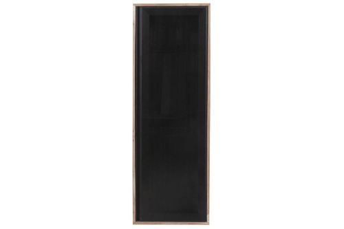 Vitrina Estructura de Madera Acacia con Puerta de Cristal MB-227291