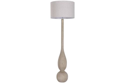 Lámpara de Pie LA-226729 Mango Y Lino Natural