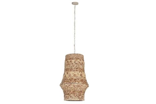 Lámpara de Techo LA-213686 Madera Y Hierro Natural