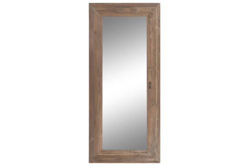Espejo de Pared ES-223966 en Teca Natural 180 cm