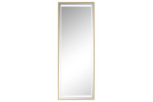 Espejo Vestidor Dorado ES-220589 con Luz Led