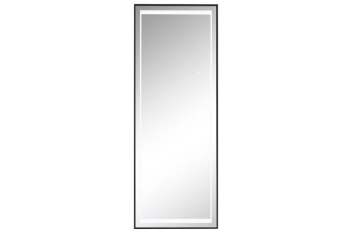 Espejo Vestidor Negro ES-220586 con Luz Led