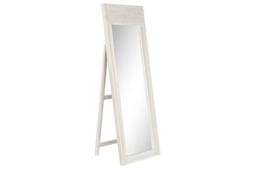 Espejo de Pie Vestidor MB-215078 en Mango Blanco Roto