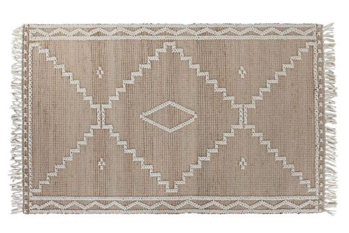 Alfombra TX-215426 de Yute Antideslizante 160 x 230 cm